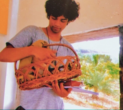 Babil Khan posts adorable pictures of his new pup.(photo:Instagram)