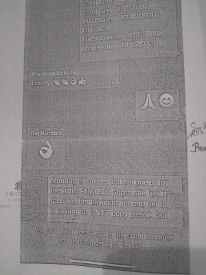 Viral WhatsApp chat on porn revenue has Raj Kundra as participant, claim netizens