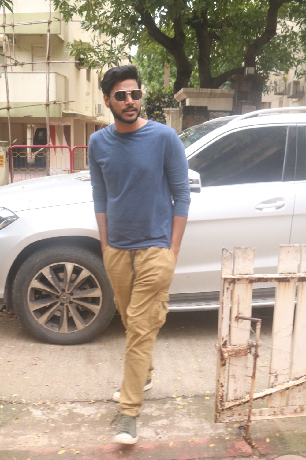 Mumbai: Sundeep Kishan Spotted at Bandra on Sunday July 25, 2021.(Photo: Sanjay Tiwari/IANS)