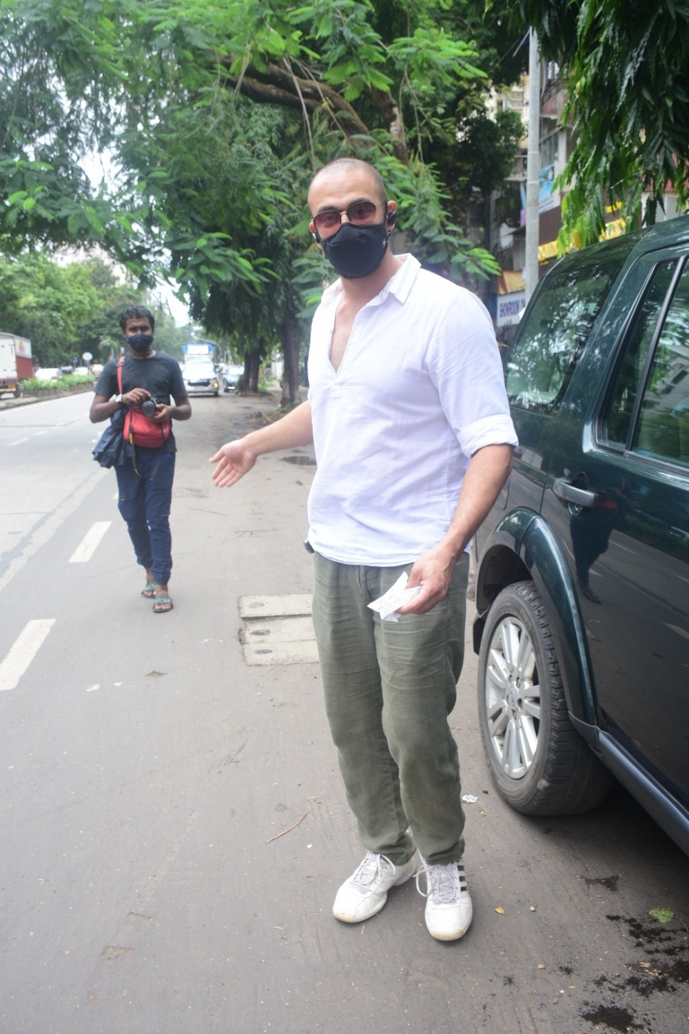 Mumbai: Arunoday spotted at Bandra on Tuesday August 03, 2021.(Photo: Sanjay Tiwari/IANS)