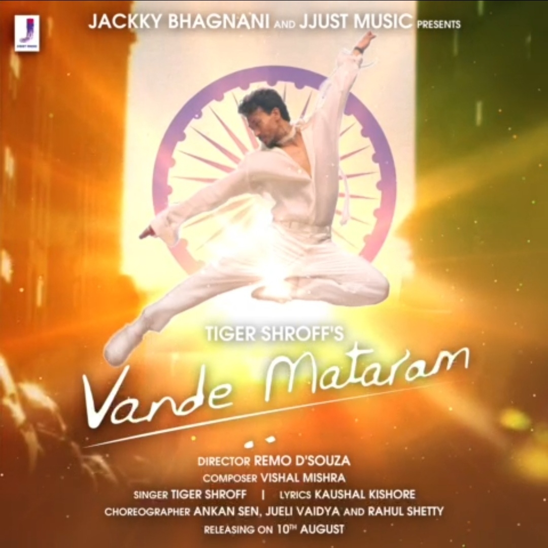 Tiger Shroff reveals the motion poster of his new single Vande Mataram with Jackky Bhagnani