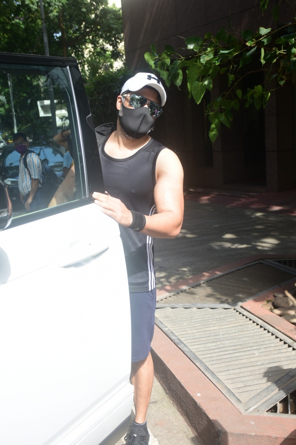 Mumbai: Emran hasmi spotted at Gym in Bandra on saturday August 07, 2021.(Photo: Sanjay Tiwari/IANS)