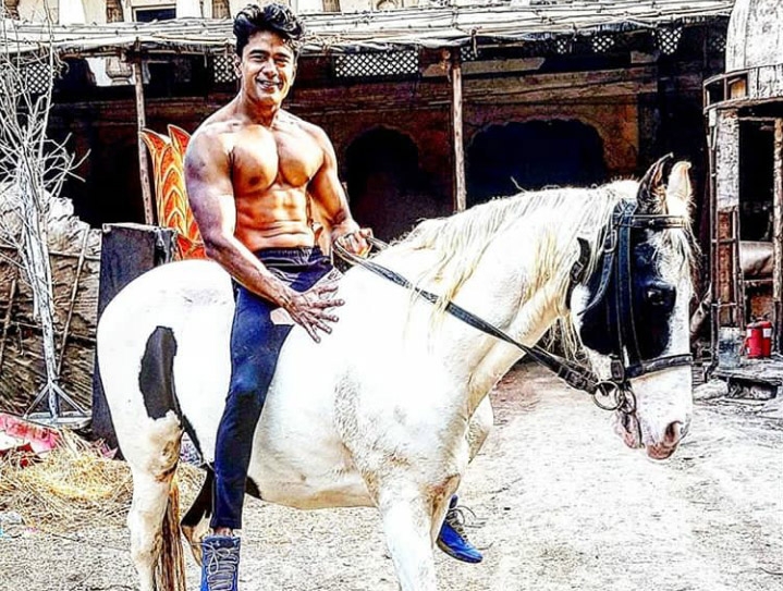 Vinit Kakar on Horse