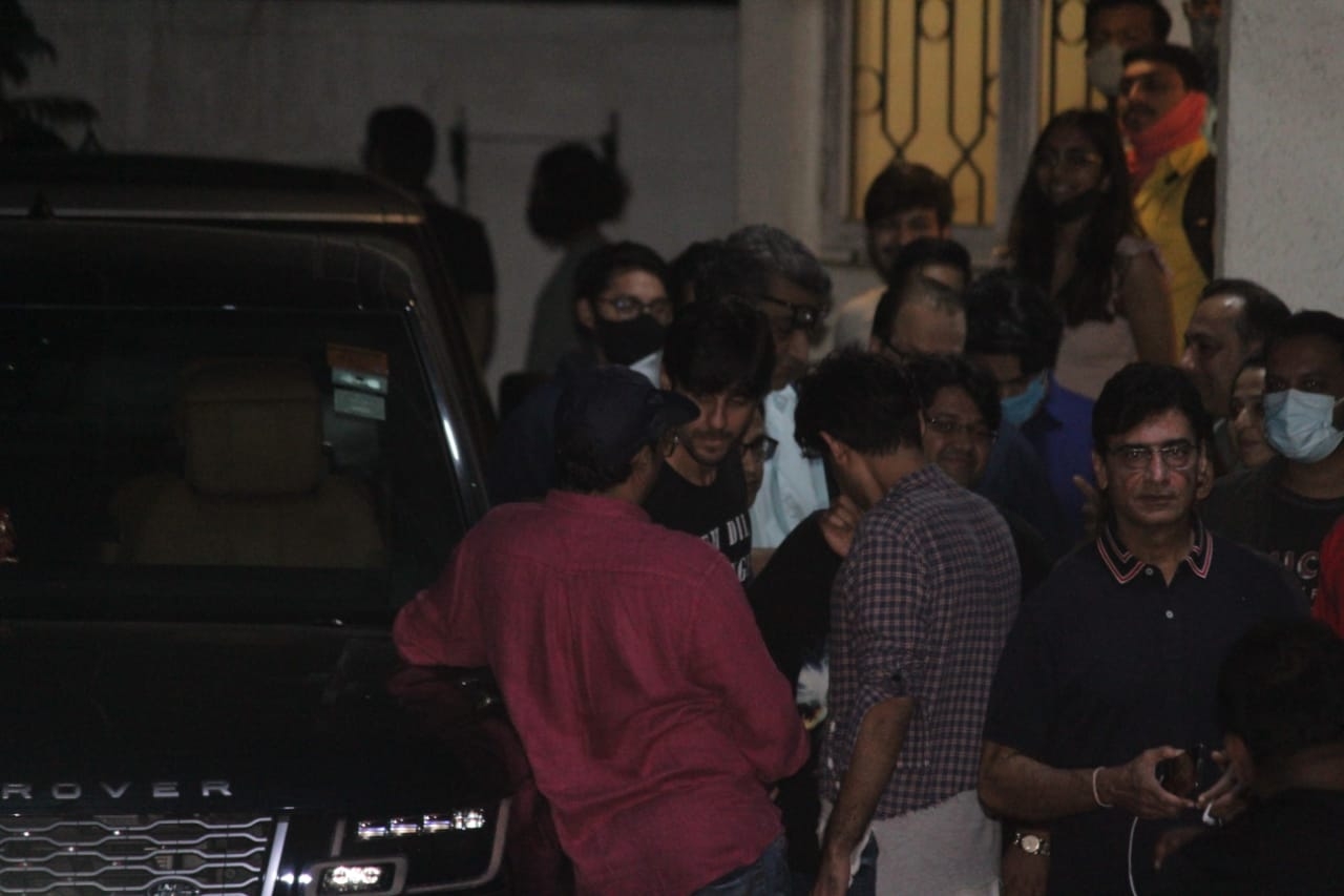 Mumbai: Shershaah Special Screening With Sidharth Malhotra Vicky Kaushal & Many More on Tuesday August 10, 2021.(Photo: Sanjay Tiwari/IANS)