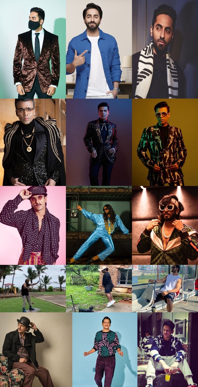 Bollywood's dapper dudes and their loud fashion statements. (photo:instagram)