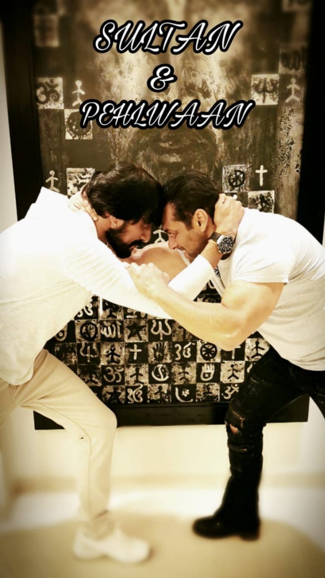 Kichcha Sudeep and Salman Khan