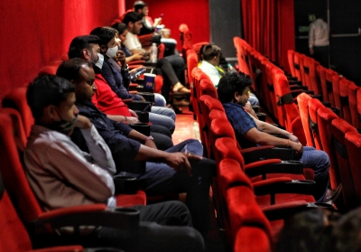 New Delhi : People entering the PVR plaza theatre to watch Chere movie during the first day first show at Connaught place in New Delhi on Friday August 27, 2021.(Photo: Wasim Sarvar/ IANS)