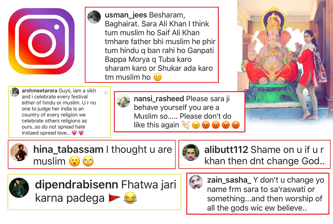 Mumbai: Actress Divya Dutta offers prayers to Lord Ganesha during Ganesh Chaturthi celebrations, in Mumbai on Sep 3, 2019. (Photo: IANS)