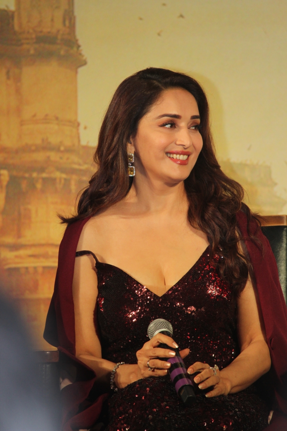 Mumbai: Actress Madhuri Dixit at the Indian International Film Awards (IIFA) 2019 press conference in Mumbai, on Sep 5, 2019. (Photo: IANS)