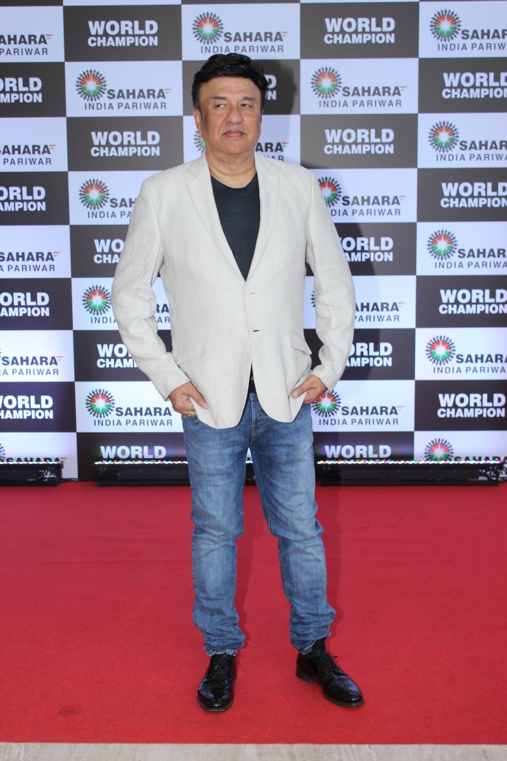 Mumbai: Music Director Anu Malik at PV Sindhu's felicitation ceremony organised by Sahara Group in Mumbai on Sep 8, 2019. (Photo: IANS)