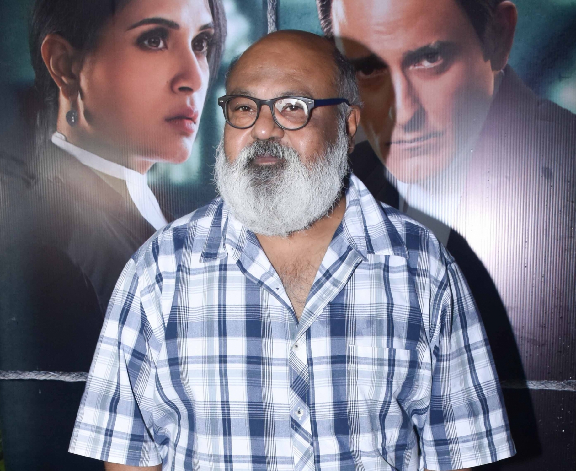 Mumbai: Actor Saurabh Shukla at the screening of the upcoming 