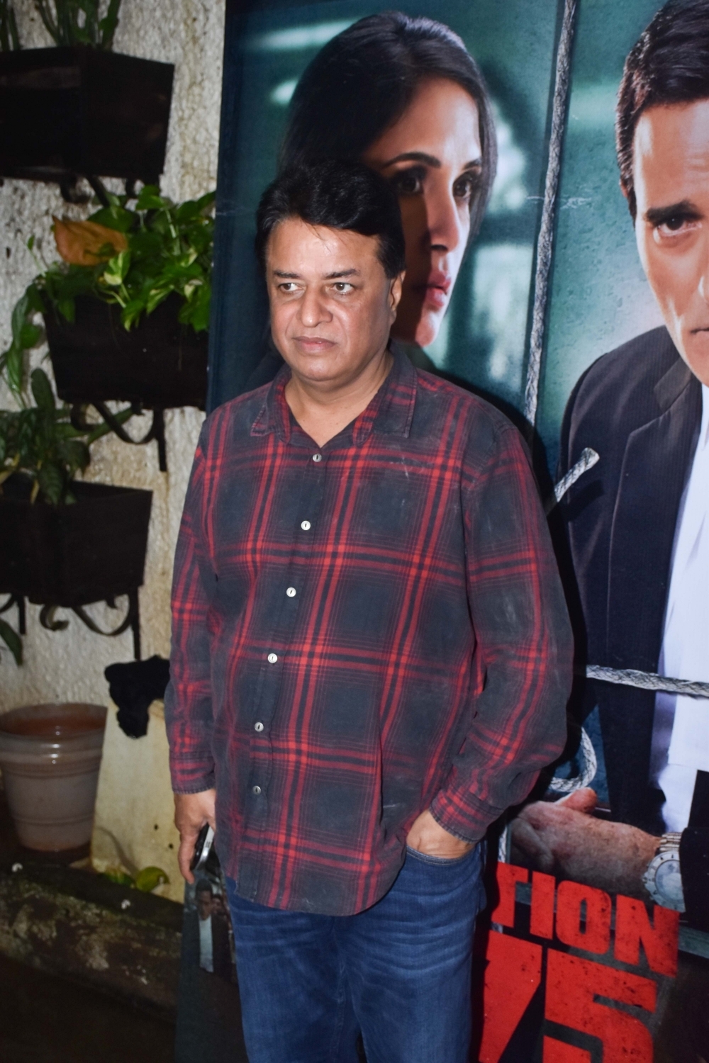 Mumbai: Producer Kumar Mangat at the screening of the upcoming 