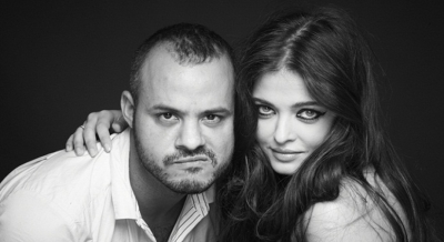 Daniel Bauer with Aishwarya Rai Bachchan