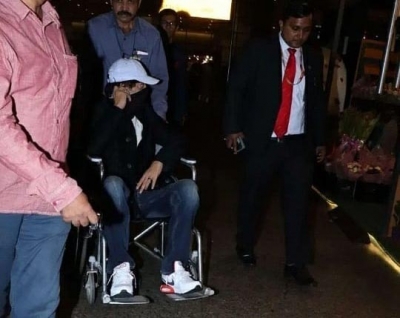 After shooting for his film 