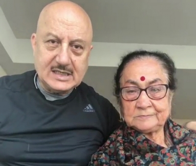 Prime Minister Narendra Modi received wishes from around the globe on his 69th birthday on Tuesday. Among the numerous wishes one that particularly touched Modi ji was one coming from veteran actor Anupam Kher and his mother. The actor on Tuesday took to social media and posted a video in which he along with his mother can be seen wishing the Prime Minister on his birthday.