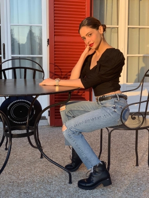 Actress Aamna Sharif.