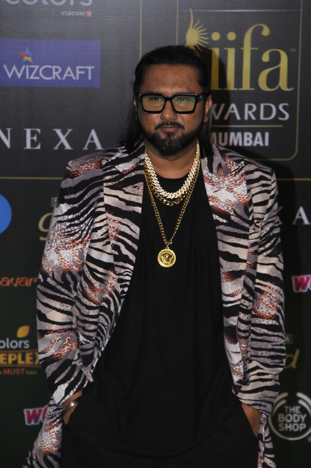 Mumbai: Singer Honey Singh at the Green Carpet of 20th IIFA Awards, in Mumbai on Sep 18, 2019. (Photo: IANS)