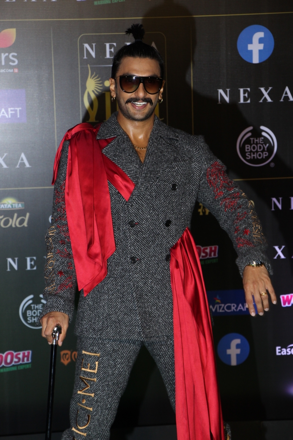 Mumbai: Actor Ranveer Singh at the Green Carpet of 20th IIFA Awards, in Mumbai on Sep 18, 2019. (Photo: IANS)