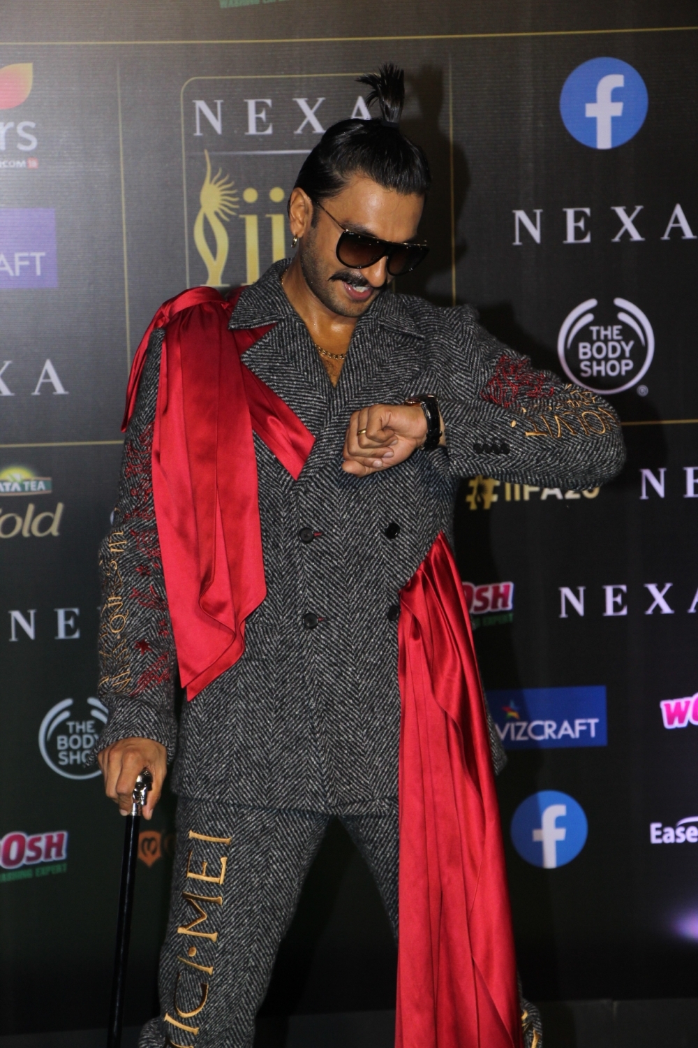 Mumbai: Actor Ranveer Singh at the Green Carpet of 20th IIFA Awards, in Mumbai on Sep 18, 2019. (Photo: IANS)