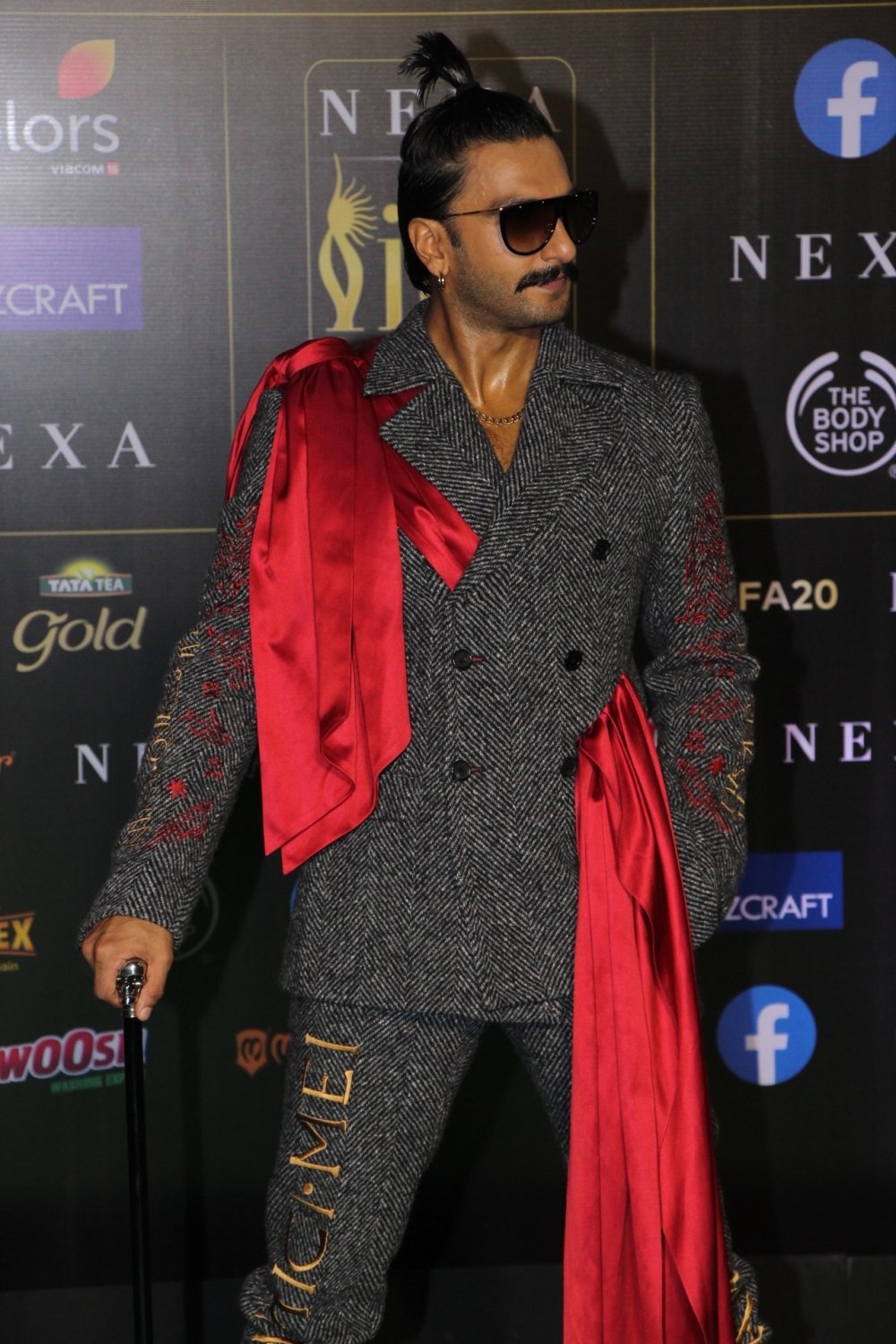 Mumbai: Actor Ranveer Singh at the Green Carpet of 20th IIFA Awards, in Mumbai on Sep 18, 2019. (Photo: IANS)