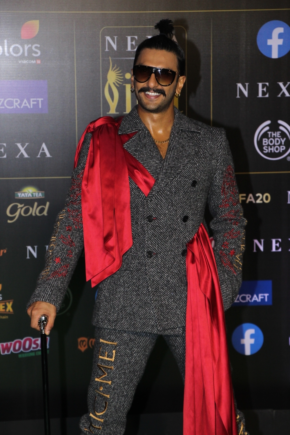 Mumbai: Actor Ranveer Singh at the Green Carpet of 20th IIFA Awards, in Mumbai on Sep 18, 2019. (Photo: IANS)