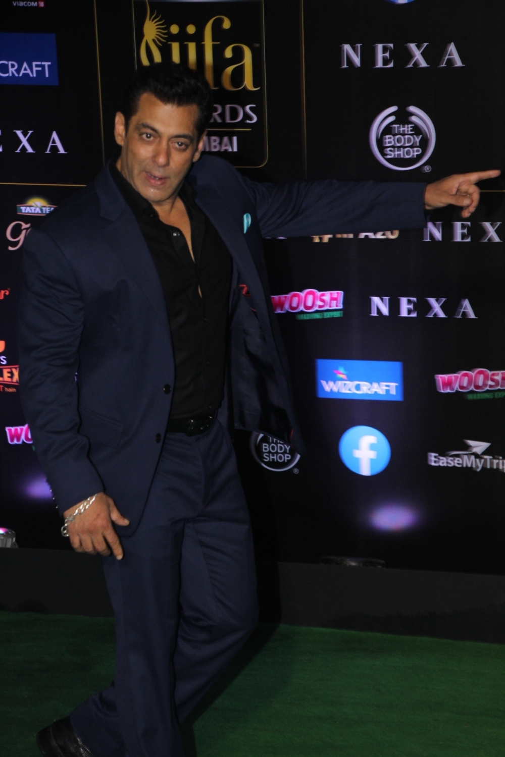 Mumbai: Actor Salman Khan at the Green Carpet of 20th IIFA Awards, in Mumbai on Sep 18, 2019. (Photo: IANS)