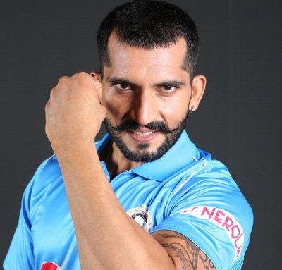 Actor Abhilash Chaudhary.