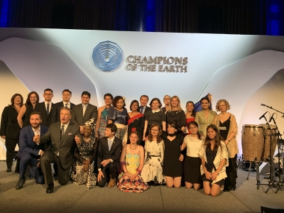 Indian actress Dia Mirza and American actor Alec Baldwin hosted United Nations