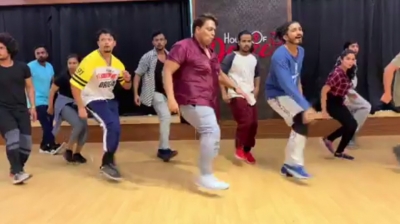 Choreographer Ganesh Acharya, known for his work in films like 