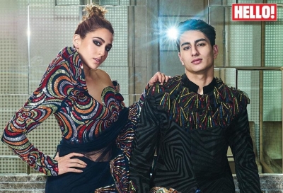 Actress Sara Ali Khan and her brother Ibrahim Ali Khan