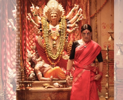 :   National Award-winning actor Akshay Kumar has unveiled his look as Laxmmi from the upcoming film 