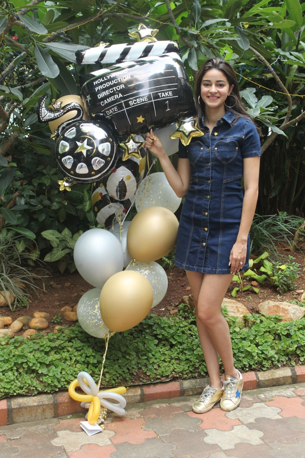 Mumbai: Actress Ananya Pandey celebrates her 21st birthday in Mumbai on Oct 30, 2019. (Photo: IANS)