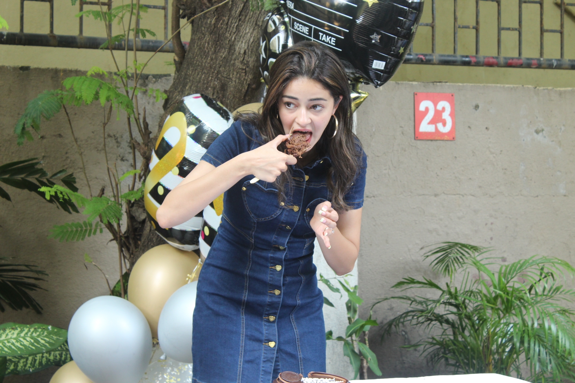 Mumbai: Actress Ananya Pandey celebrates her 21st birthday in Mumbai on Oct 30, 2019. (Photo: IANS)