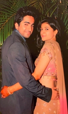 Ayushmann Khurrana and his wife Tahira Kashyap took to social media to wish each other on their wedding anniversary on Friday.