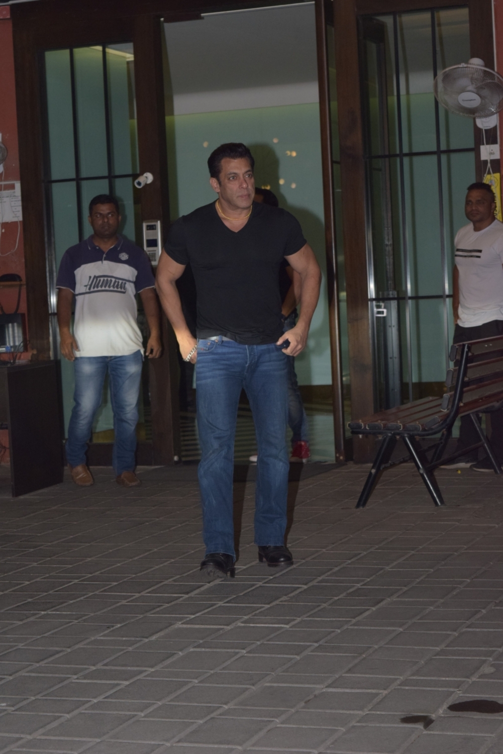 Mumbai: Actor Salman Khan at the wedding anniversary party of his sister Arpita Khan and brother-in-law Aayush Sharma in Mumbai on Nov 18, 2019. (Photo: IANS)