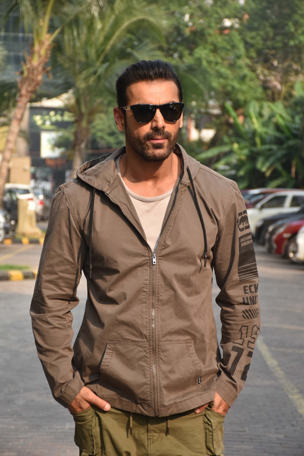 Mumbai: Actor John Abraham during the promotions of his upcoming film "Pagalpanti" in Mumbai on Nov 16, 2019. (Photo: IANS)