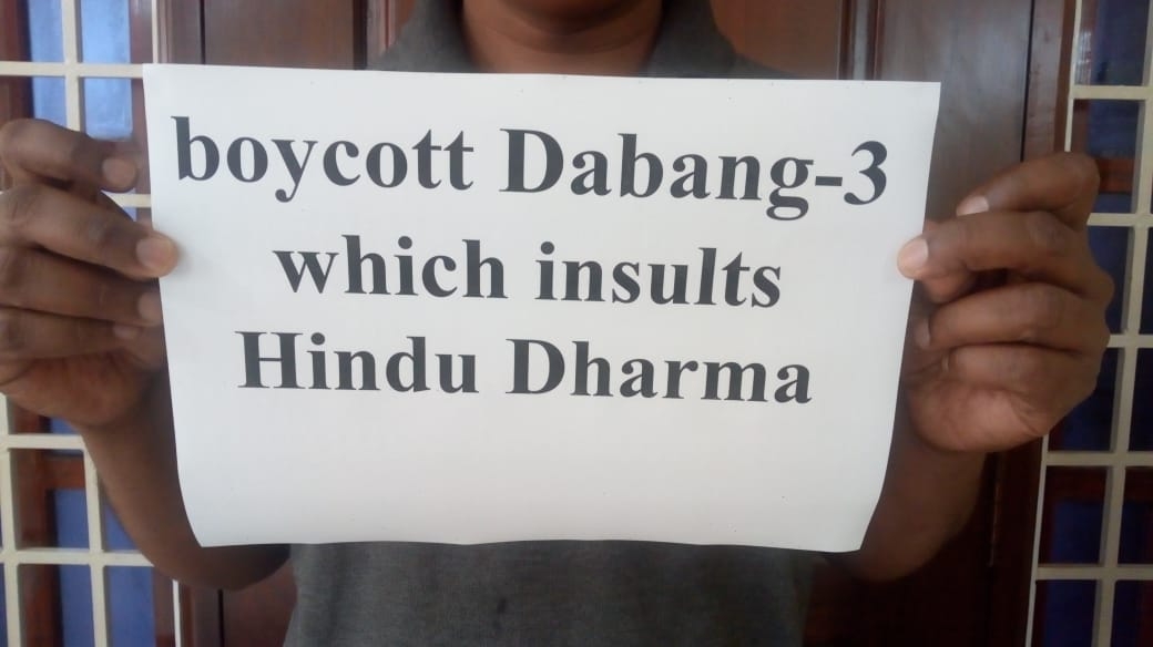 BoycottDabangg3 has been trending on Twitter all through Friday morning after a section of netizens claimed that they are upset with Salman Khanâ€™s upcoming movie â€œDabangg 3â€ because the film allegedly hurts religious sentiments of Hindus.