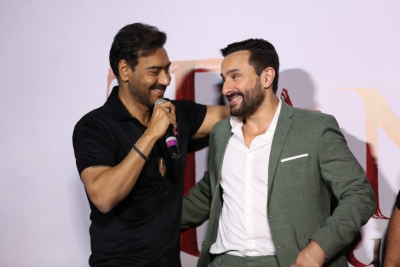 Actors Ajay Devgn and Saif Ali Khan. (Photo: IANS)