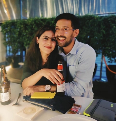 Actor Vikrant Massey got engaged to his long time girlfriend Sheetal Thakur in a private roka ceremony. 