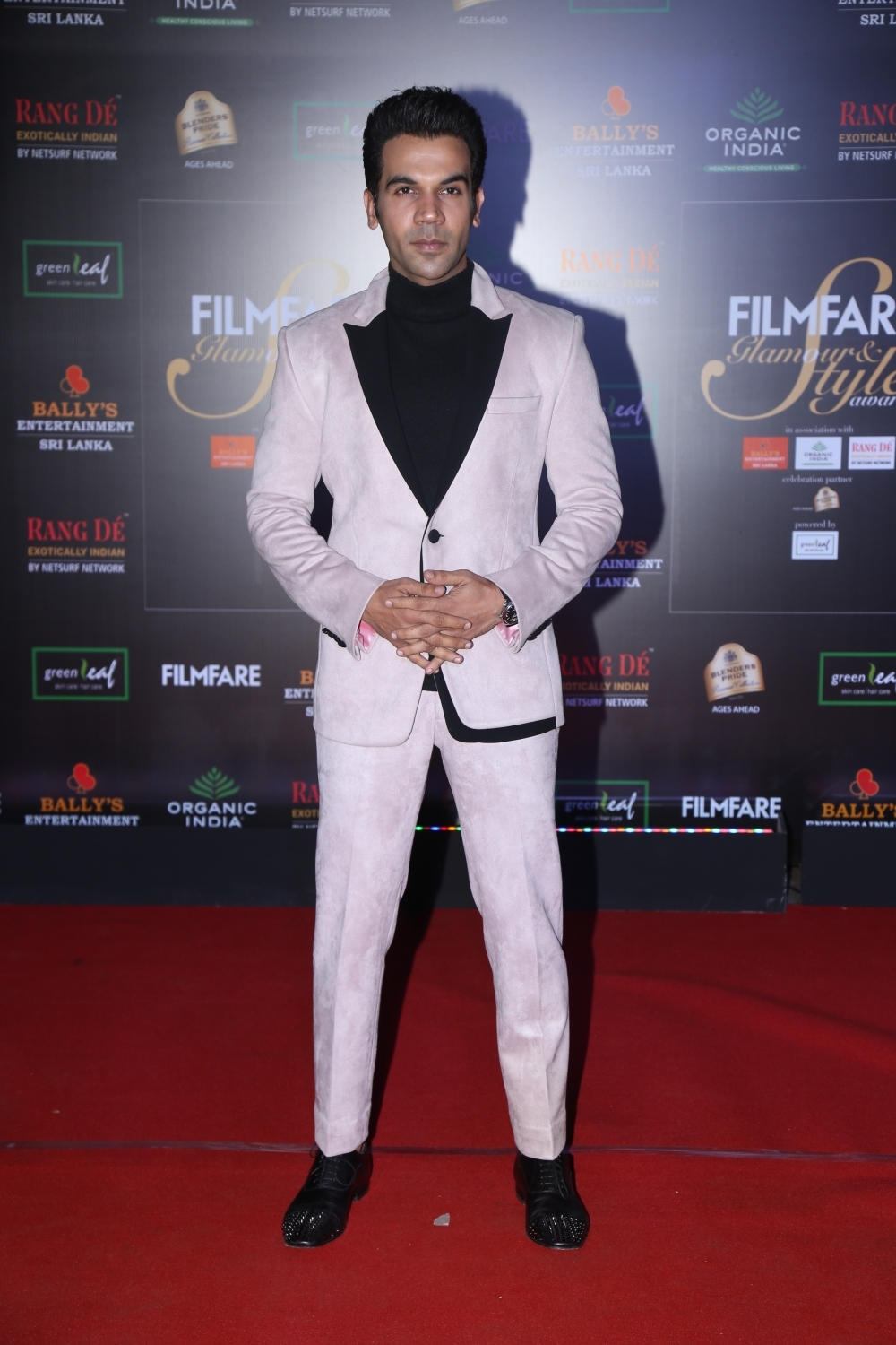Mumbai: Actor Rajkummar Rao on the red carpet of Filmfare Glamour And Style Awards 2019 in Mumbai on Dec 3, 2019. (Photo: IANS)