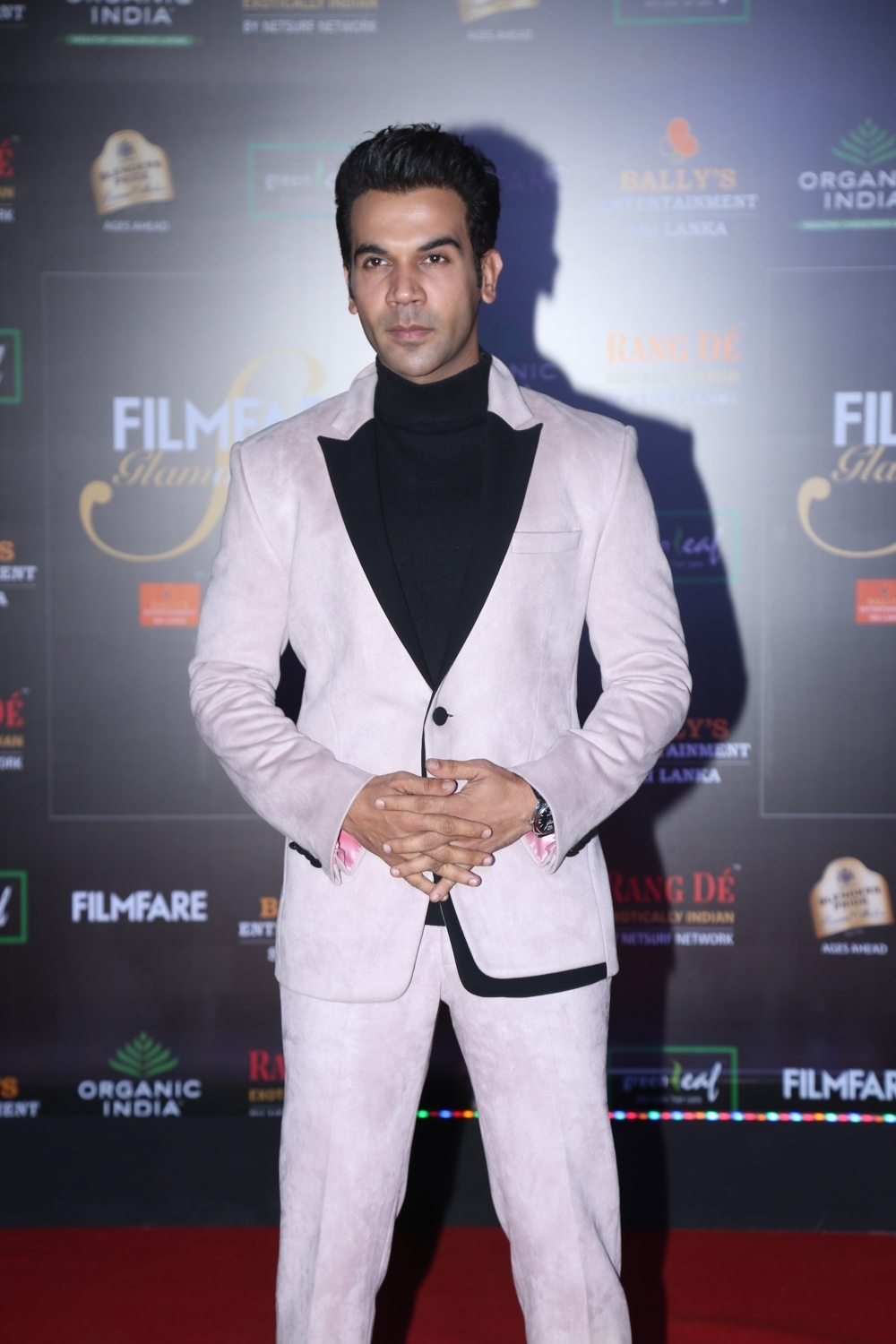 Mumbai: Actor Rajkummar Rao on the red carpet of Filmfare Glamour And Style Awards 2019 in Mumbai on Dec 3, 2019. (Photo: IANS)
