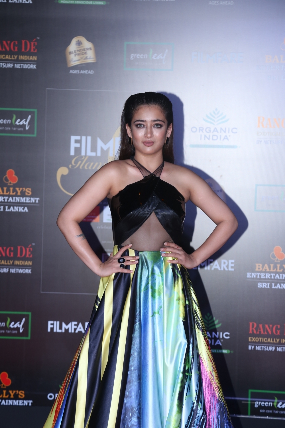 Mumbai: Actress Akshara Haasan on the red carpet of Filmfare Glamour And Style Awards 2019 in Mumbai on Dec 3, 2019. (Photo: IANS)