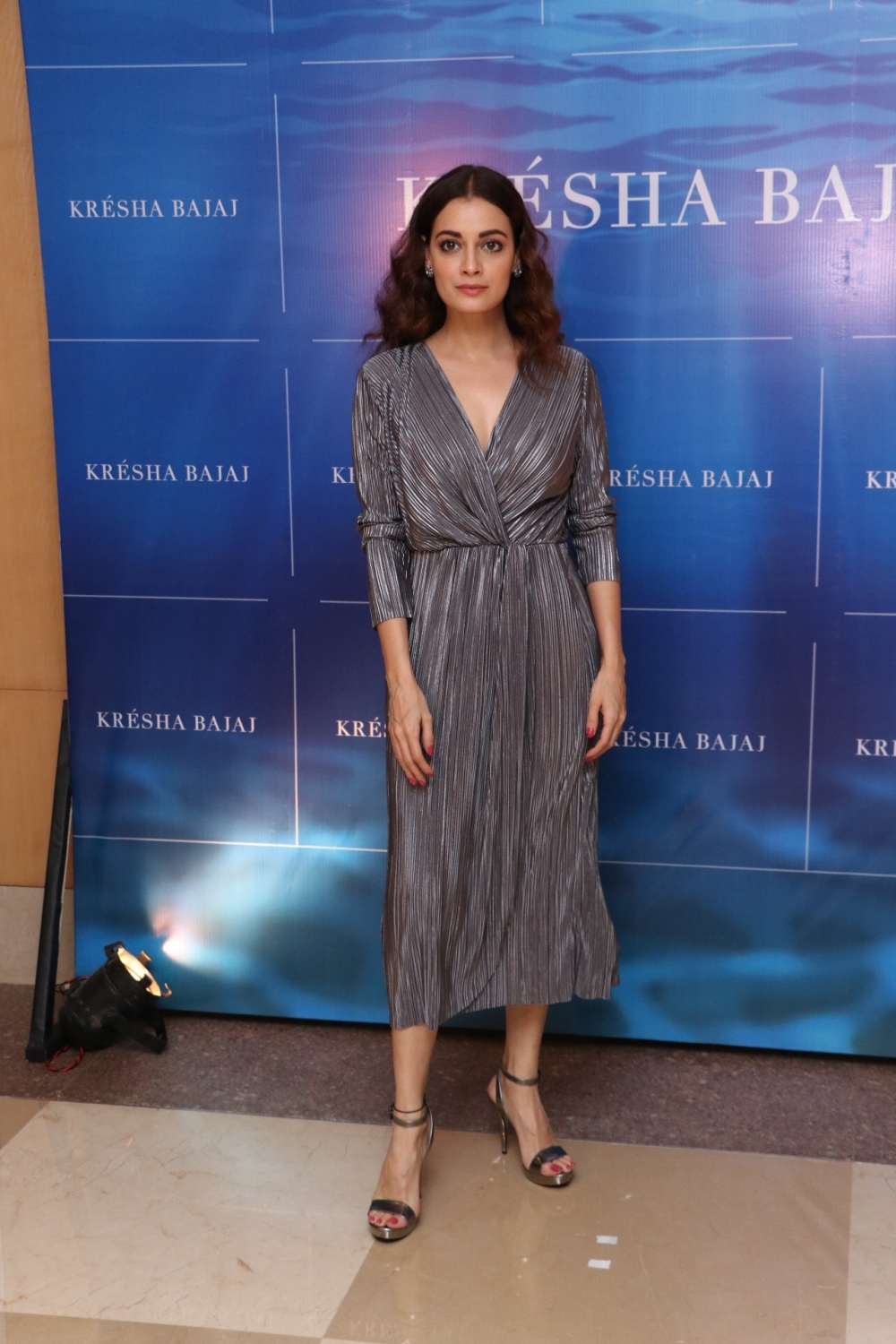 Mumbai: Actress Dia Mirza arrives at the first year anniversary celebration of fashion designer Kresha Bajaj's store in Mumbai on Dec 7, 2019. (Photo: IANS)