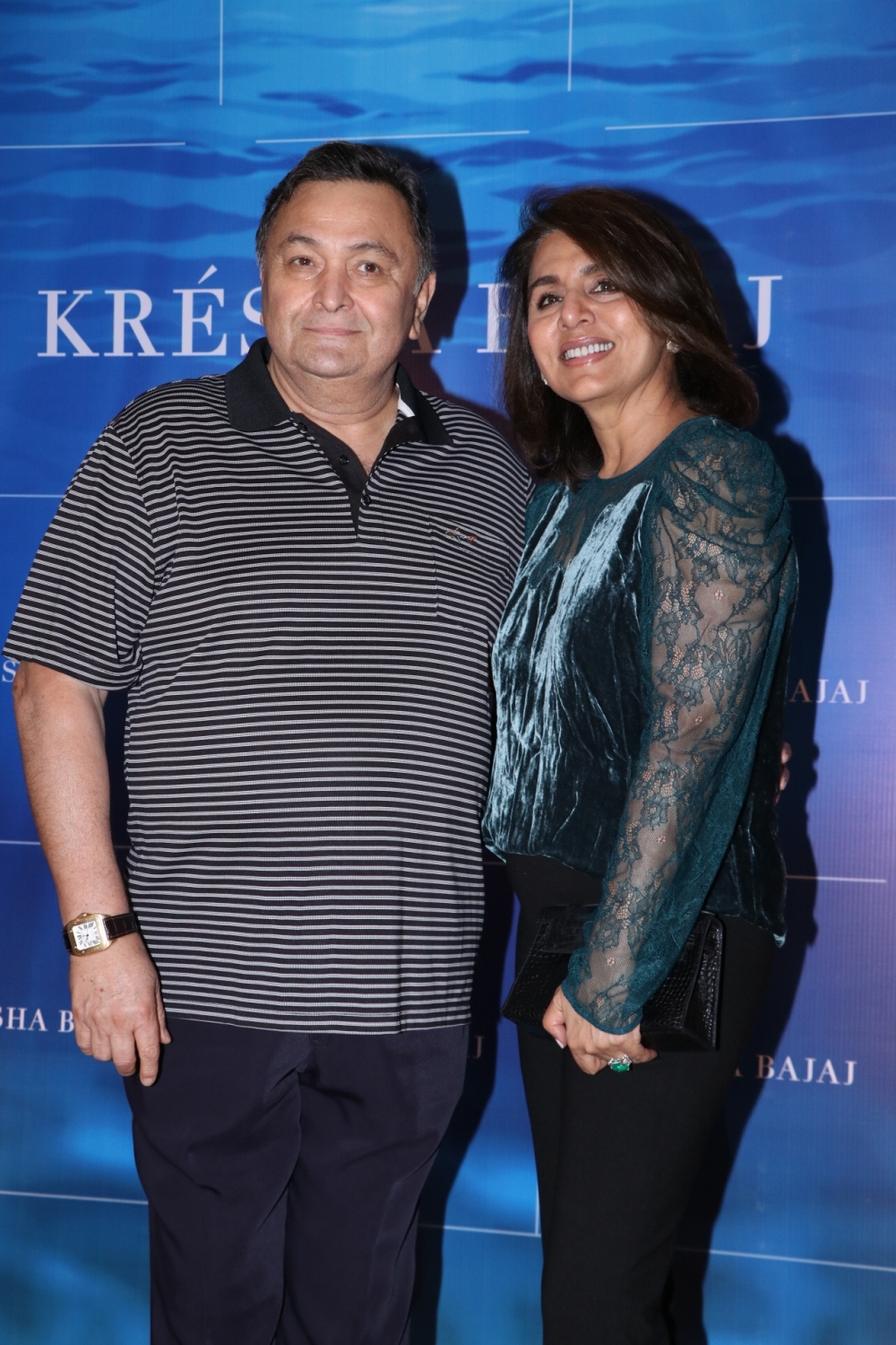 Mumbai: Actor Rishi Kapoor and his wife Neetu Kapoor arrives at the first year anniversary celebration of fashion designer Kresha Bajaj's store in Mumbai on Dec 7, 2019. (Photo: IANS)