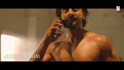 Actor-producer Jackky Bhagnani dared to bare his torso in the video of a new song titled 
