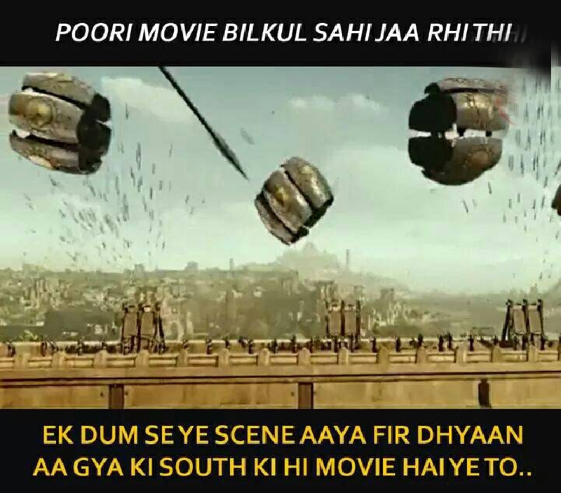 Bahubali 2 Ending Scene That Defies Logic and The Law of Gravity