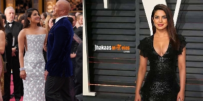 Priyanka: White At Oscars, Black At Oscars After-Party