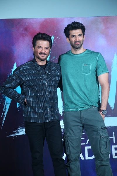 Mumbai: Actors Anil Kapoor and Aditya Roy Kapoor at the trailer launch of their upcoming film "Malang" in Mumbai on Jan 6, 2020. (Photo: IANS)