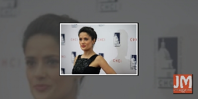 Salma Hayek slays it in black bikini