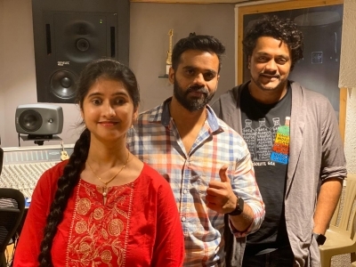 Visually challenged vocalist Dr Divya Bijur has sung a romantic number for Marathi movie titled 